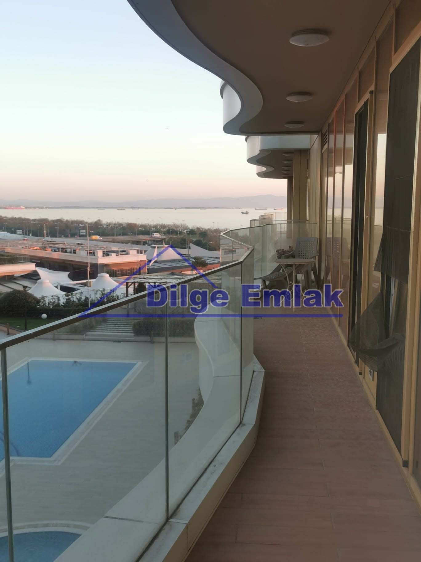 Kartal Sahil İst. Marina 2+1 Balkonlu deniz manz. Satılık Daire