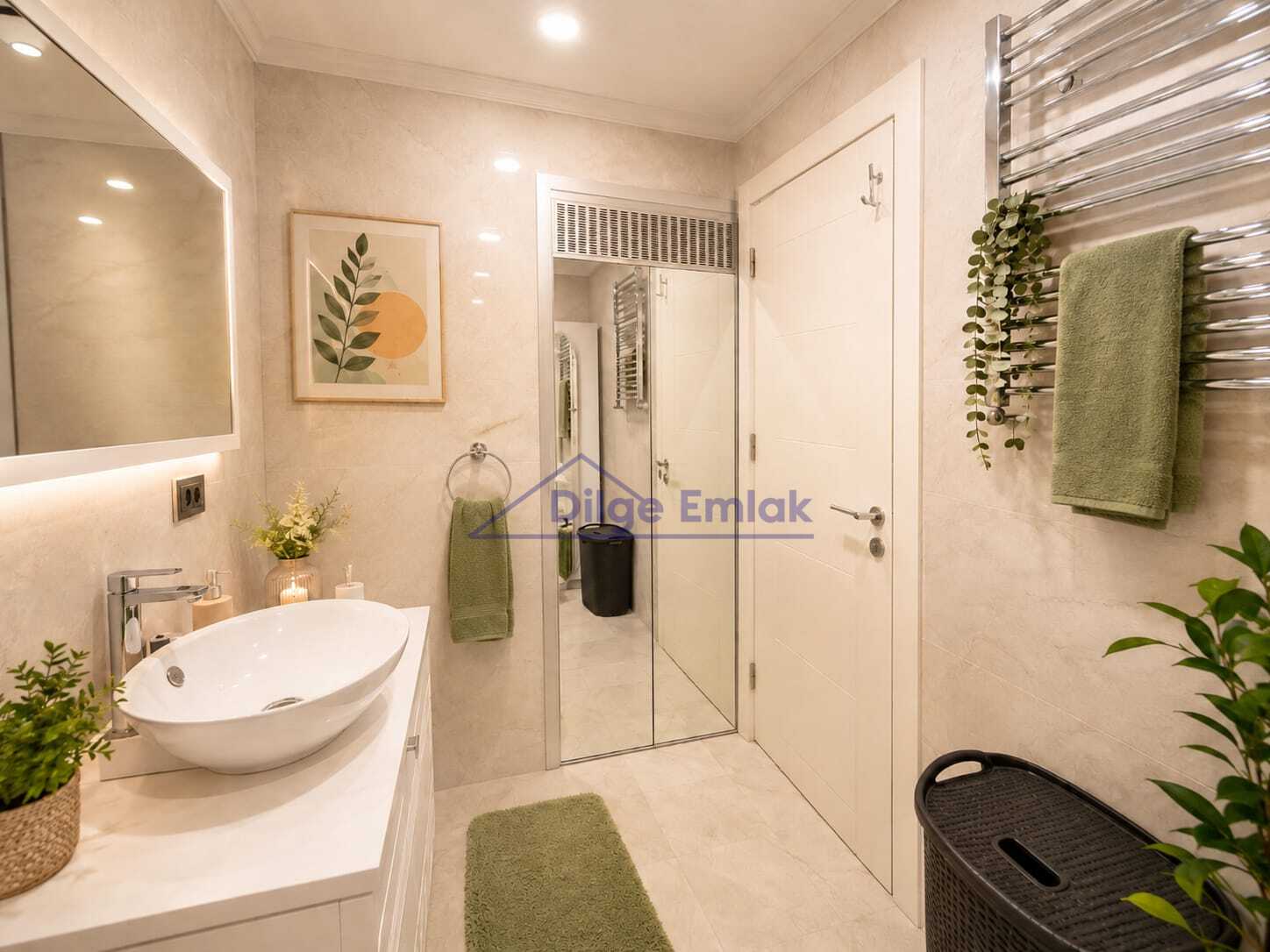 Bağdat Caddesine Yakın Yeni Binada 107 m² Net Balkonlu Satılık