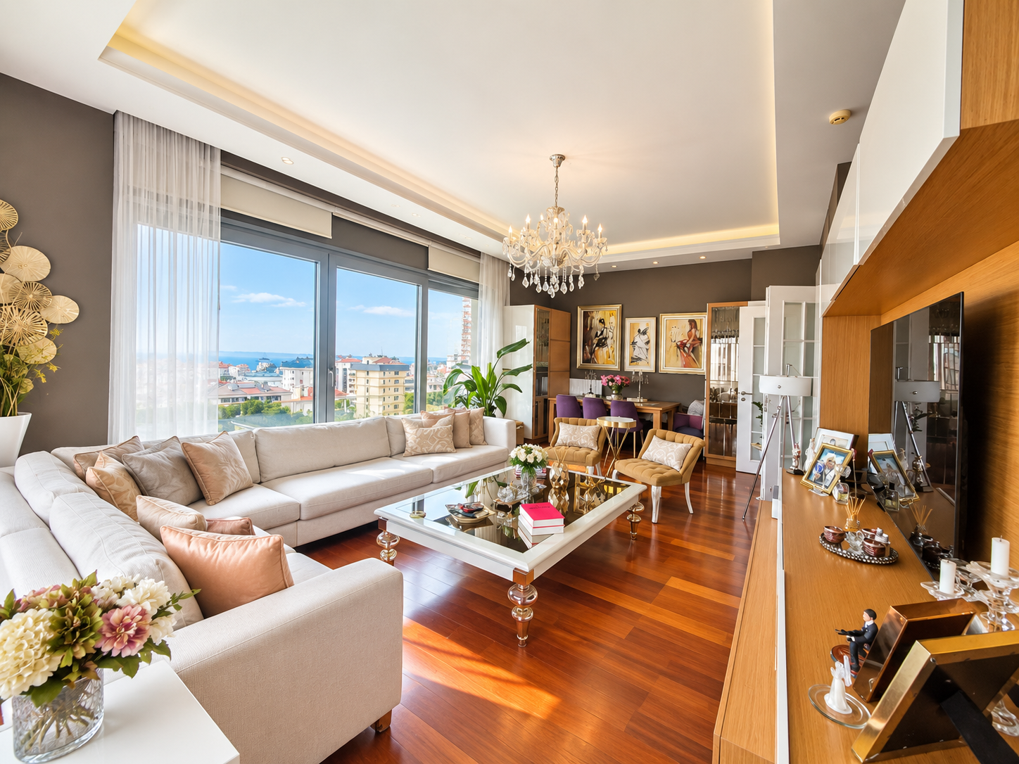 ERENKÖY BAĞDAT CADDESİNE YAKIN DENİZ MANZARALI RESIDENCE 3+1