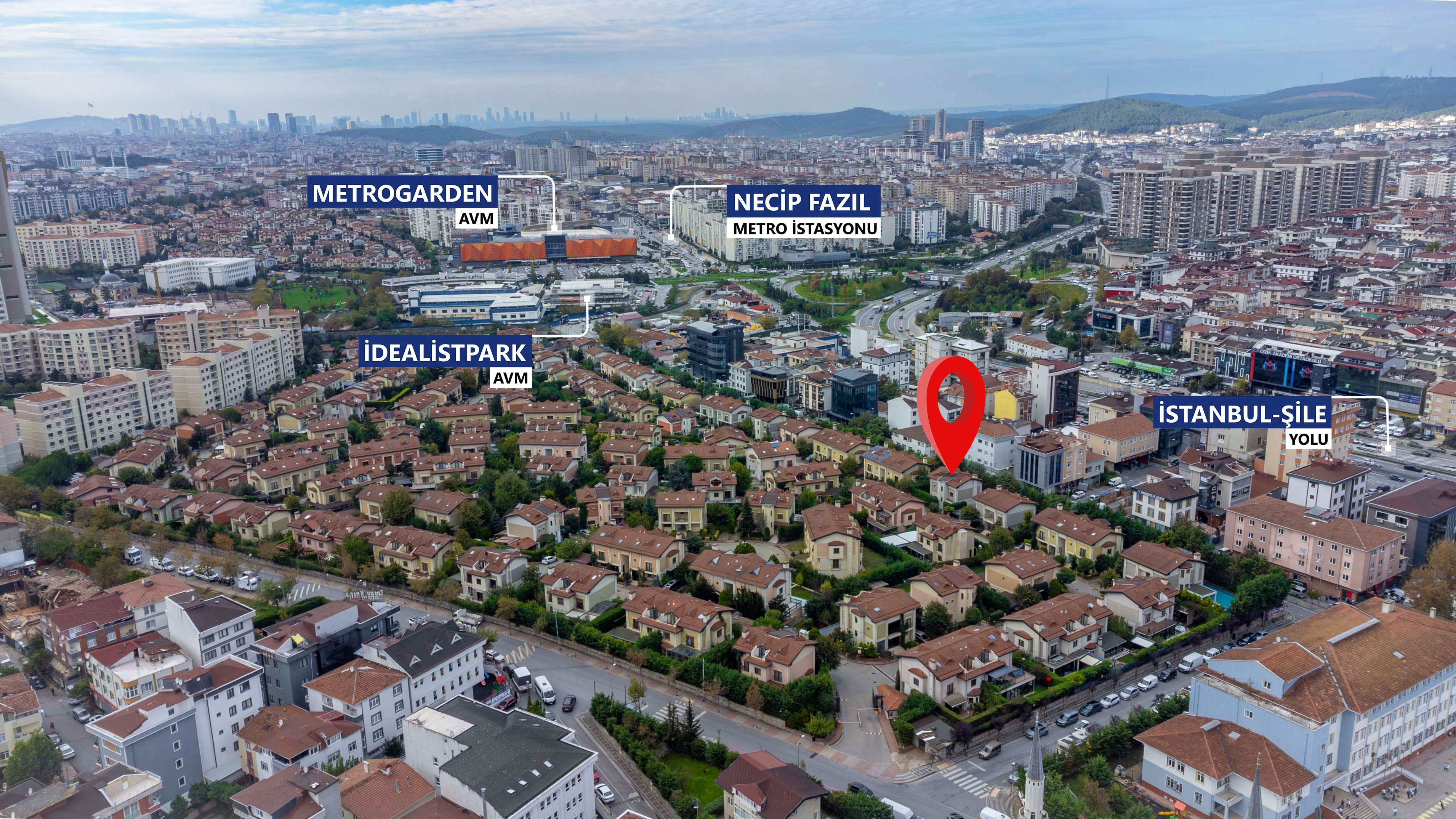 İdealist Kent 1.Etap Yenilenmiş Müstakil Villa – TEK YETKİLİ
